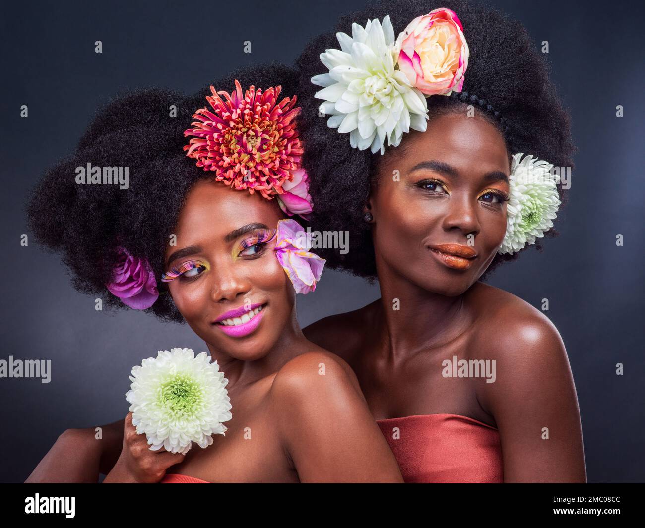 Youre beautiful but youre even more beautiful with flowers. two