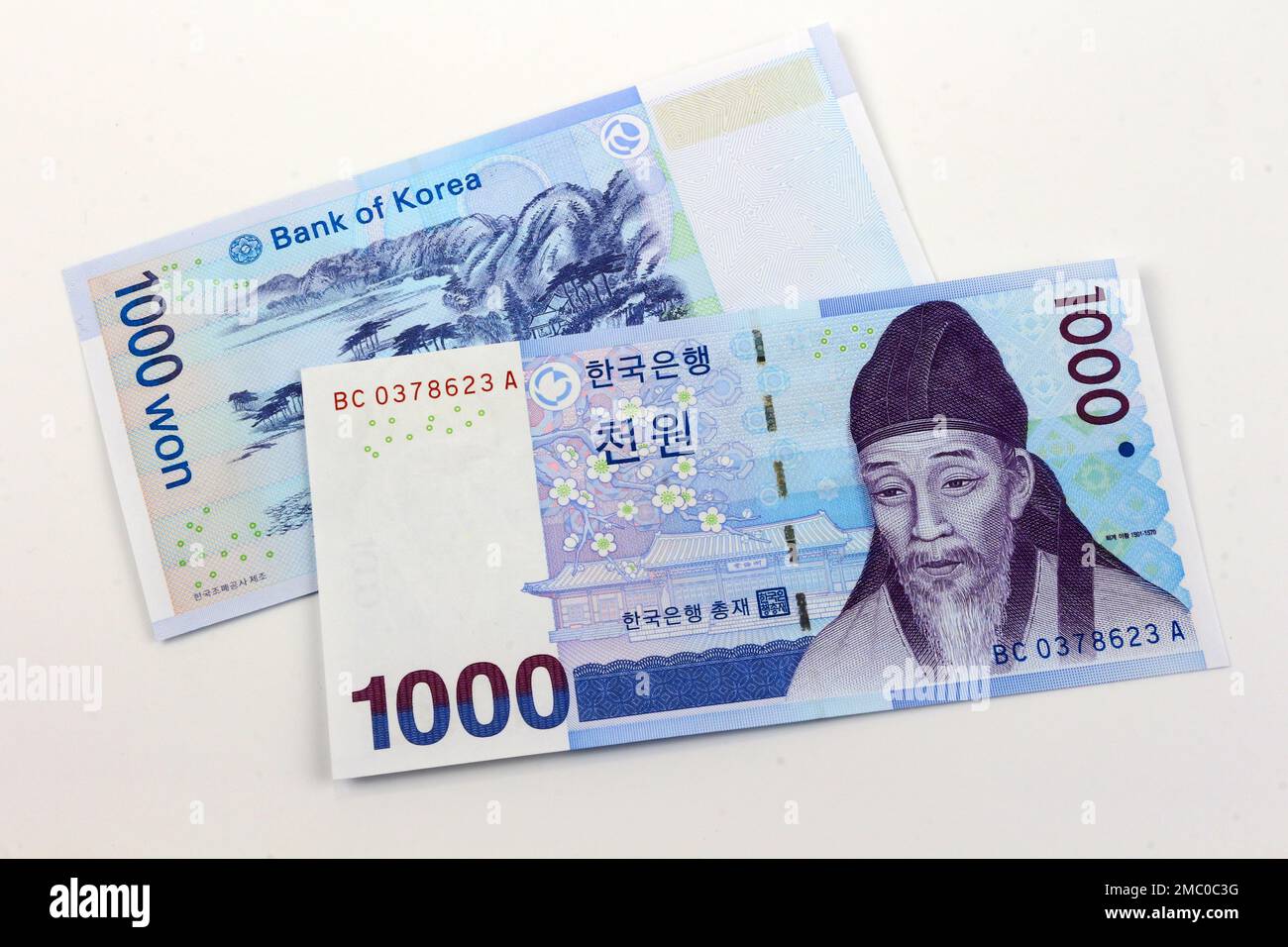 1000 Won Korea Exchange Rate