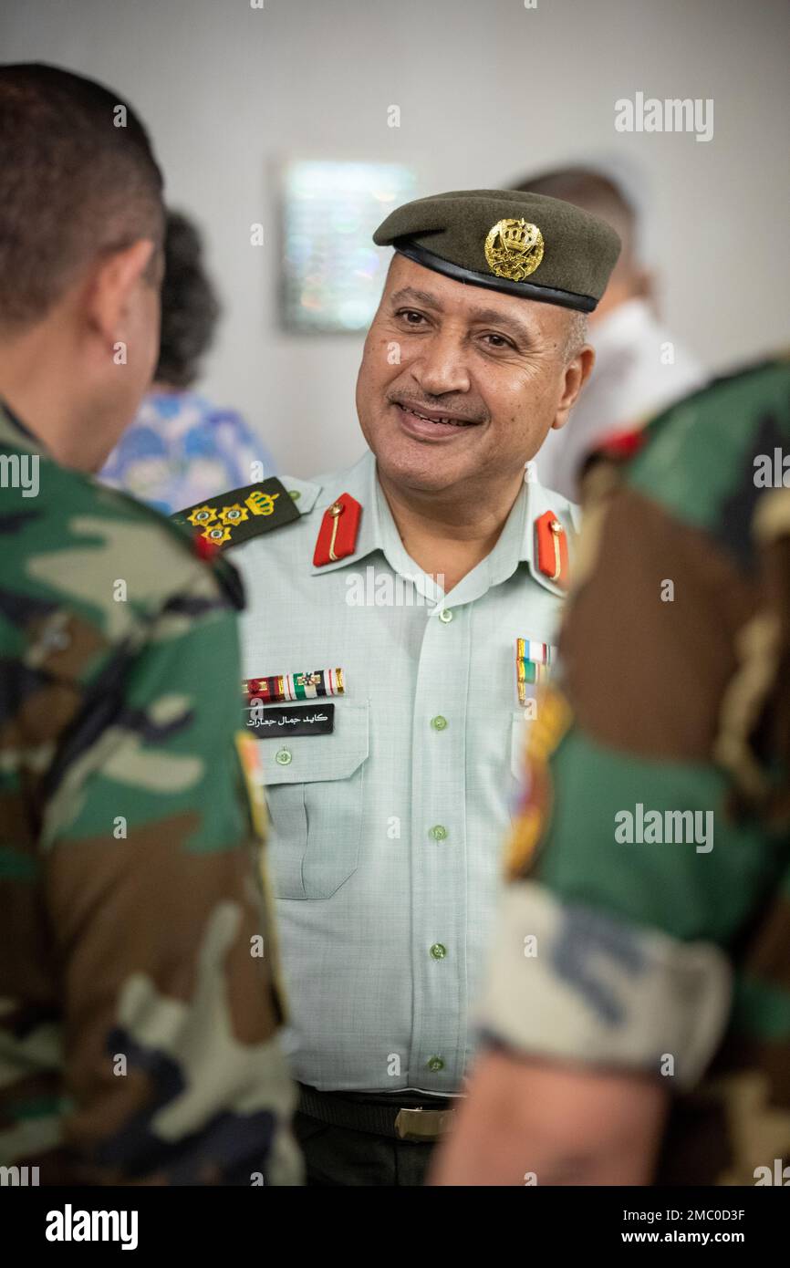 Jordan Armed Forces-Arab Army (JAF) Director of Military Training Brig ...