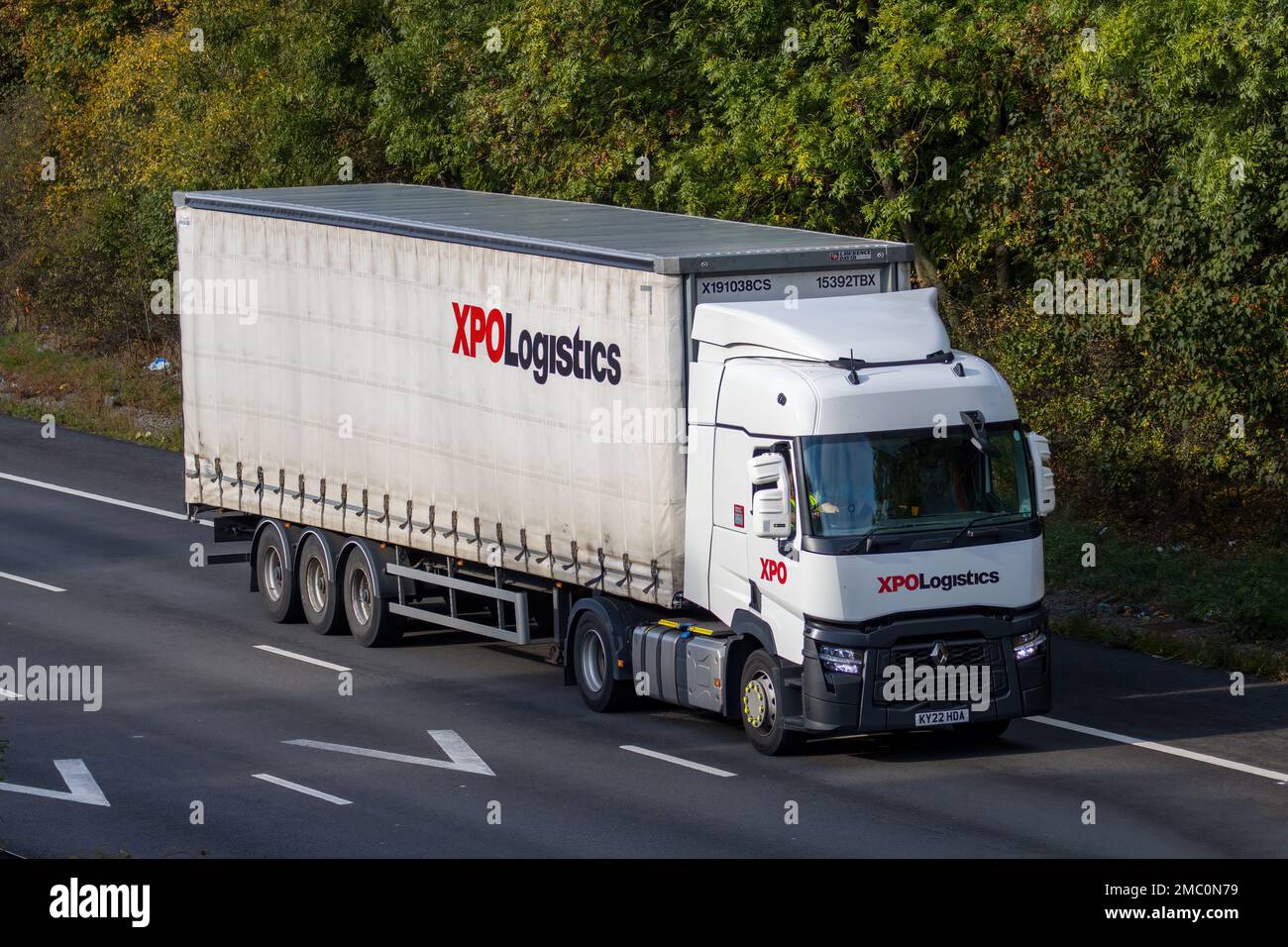 XPO Logistics Renault KY22 HDA Stock Photo Alamy