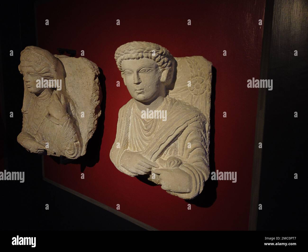 The Sculptures and Interior display of the Vatican Museum in Rome ...