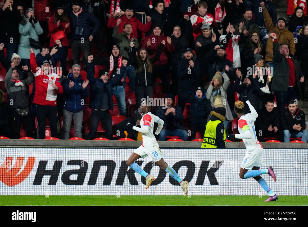 Slavia Prague's Olayinka: Very Happy To Score Against Inter, It Was A  Childhood Dream