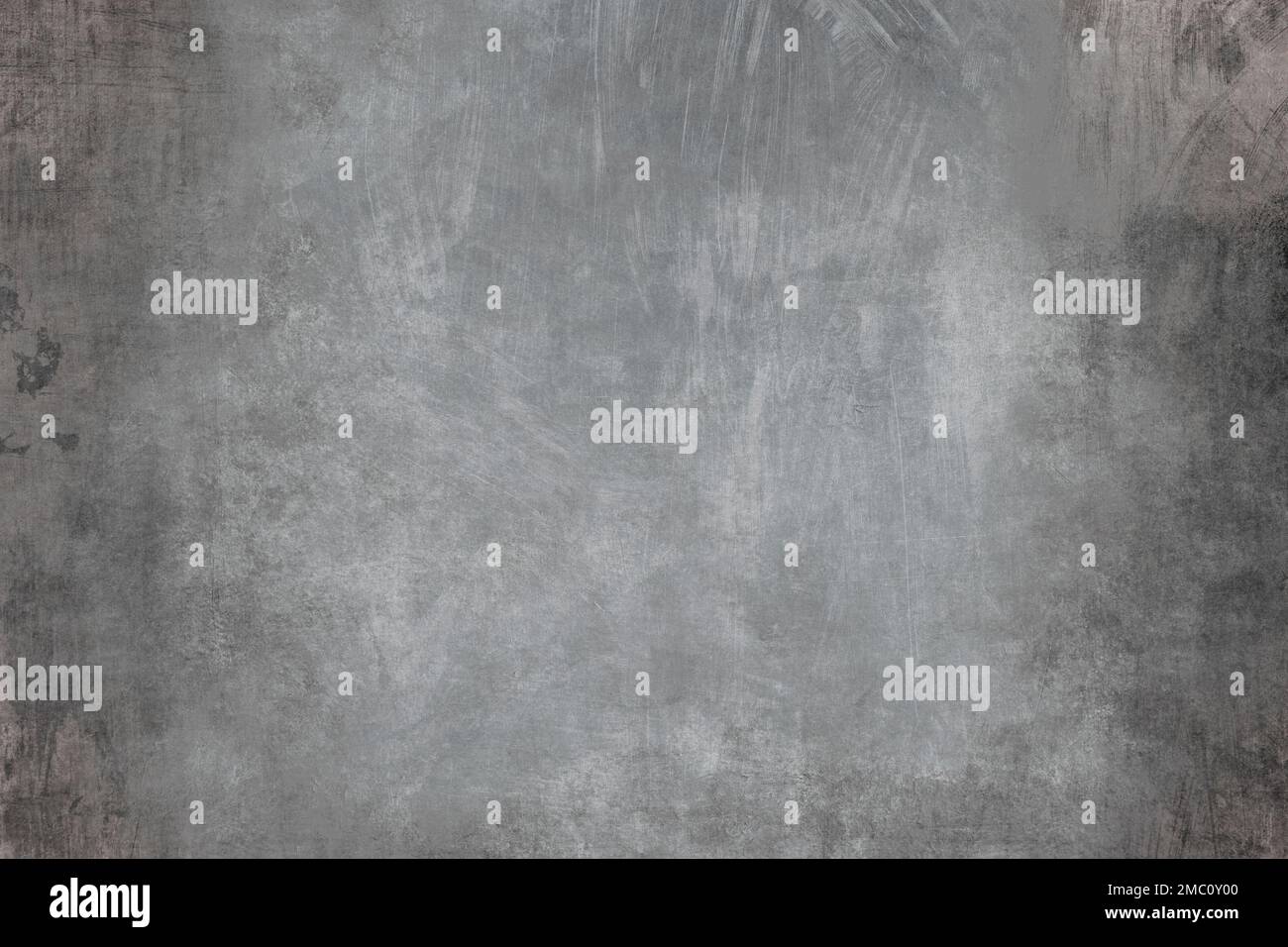 Grey distressed grunge textured background Stock Photo
