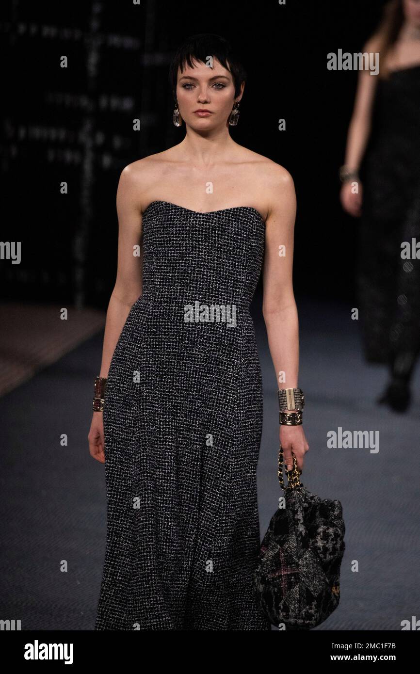 Best prices A model wears a creation as part of the Chanel Ready