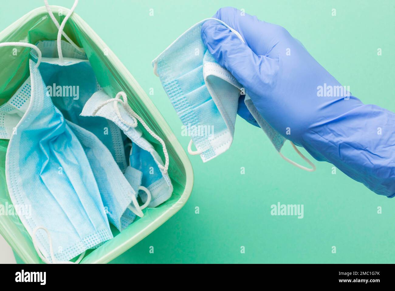 Taking off disposable mask hi-res stock photography and images - Alamy
