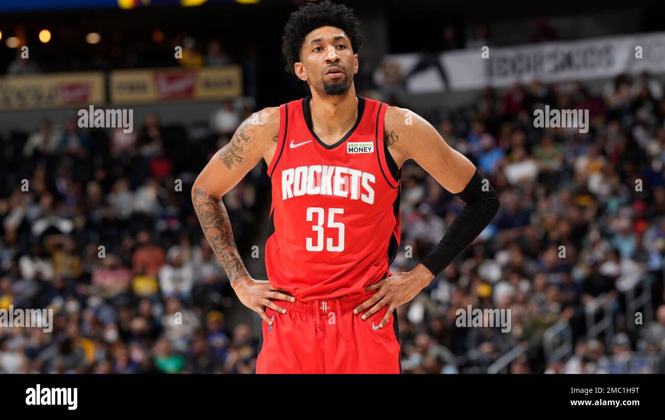 Houston Rockets center Christian Wood (35) in the second