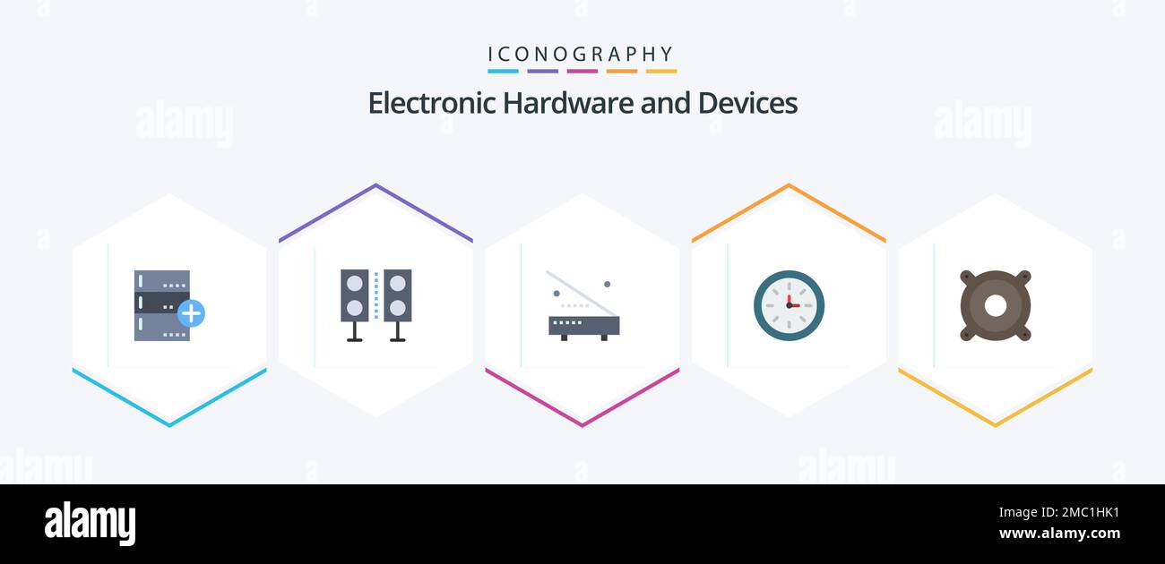 Devices 25 Flat icon pack including speedometer. device. speaker ...