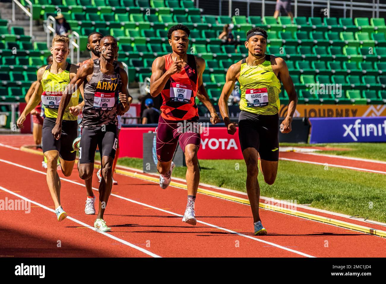 Spc. Jonah Koech, a Track & Field Soldierathlete assigned to the World