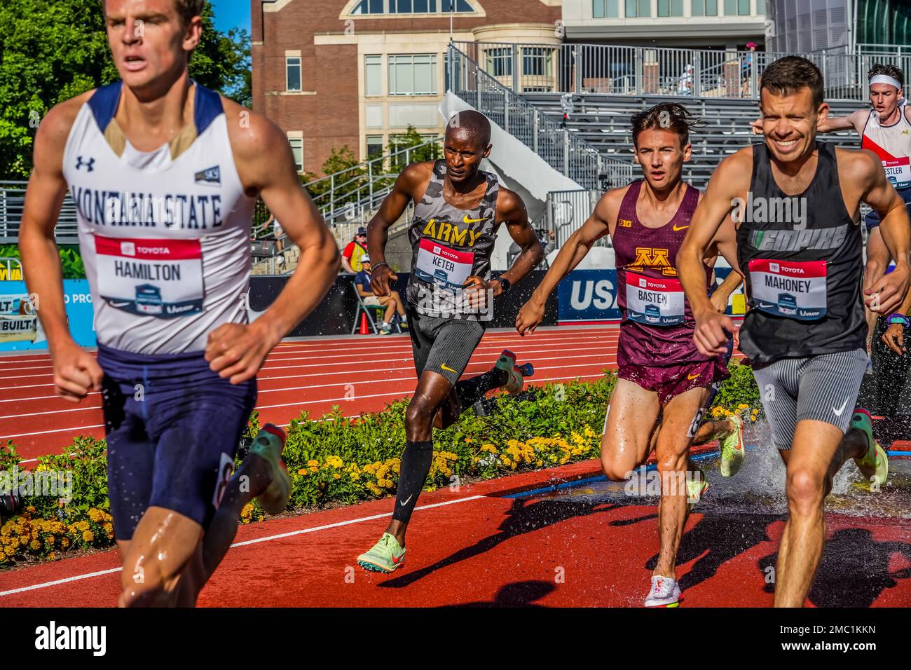 Spc. Bernard Keter, a Track & Field Soldierathlete assigned to the
