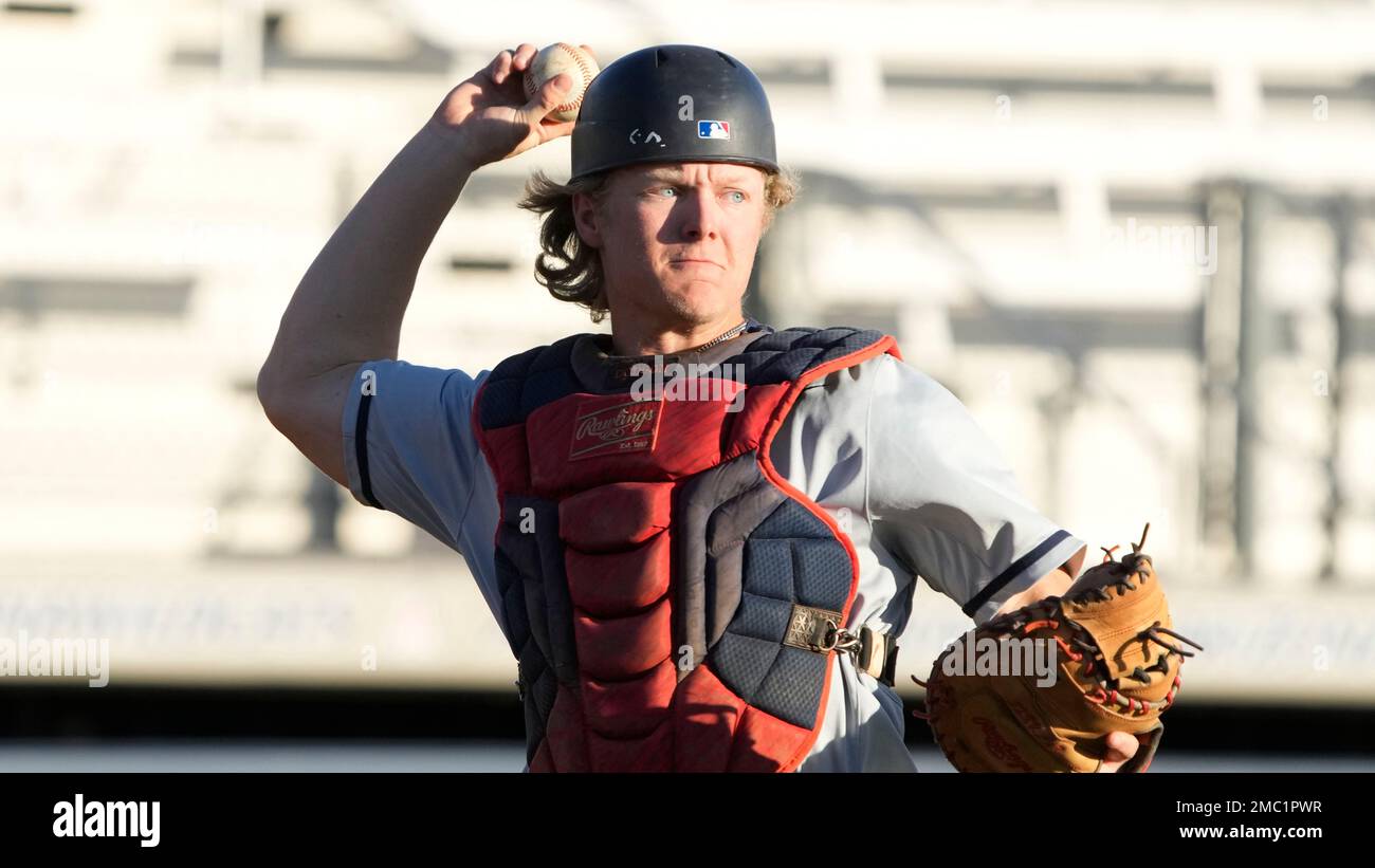 Dixie State Hank Dodson (48) during an NCAA baseball game against Arizona on Tuesday, March 1
