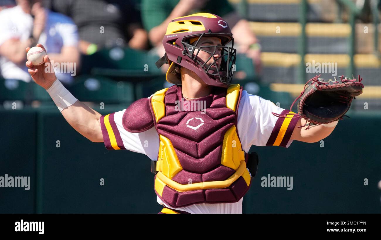 TEMPE, AZ - MAY 13: Arizona State Catcher Bronson Balholm (41