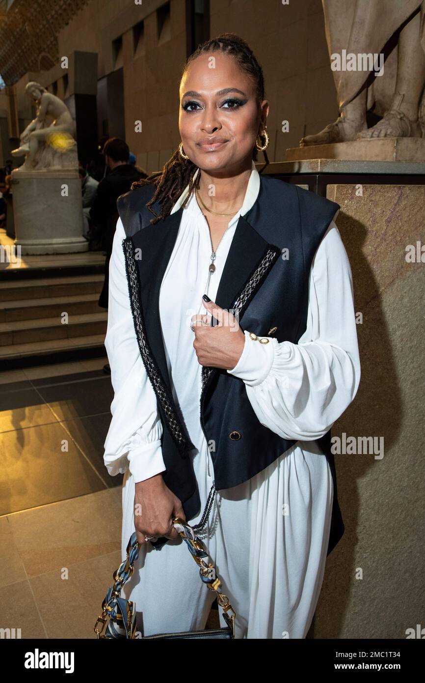 Ava DuVernay attends the Louis Vuitton Womenswear Fall/Winter 2022/2023  show as part of Paris Fashion Week on March 07, 2022 in Paris, France.  Photo by Laurent Zabulon/ABACAPRESS.COM Stock Photo - Alamy