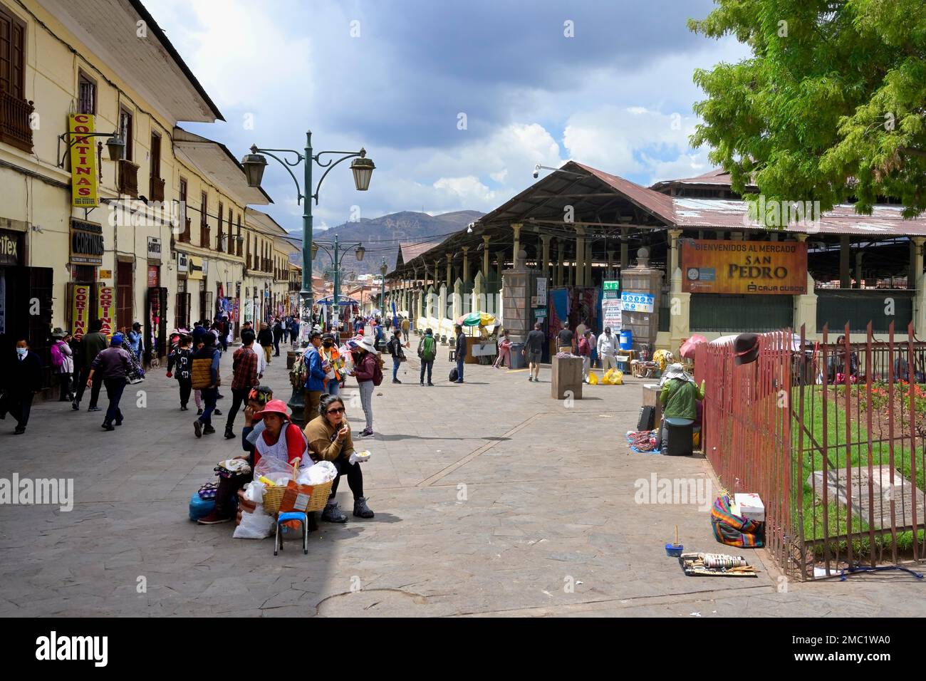 San Pedro market, Cusco, Peru Stock Photo
