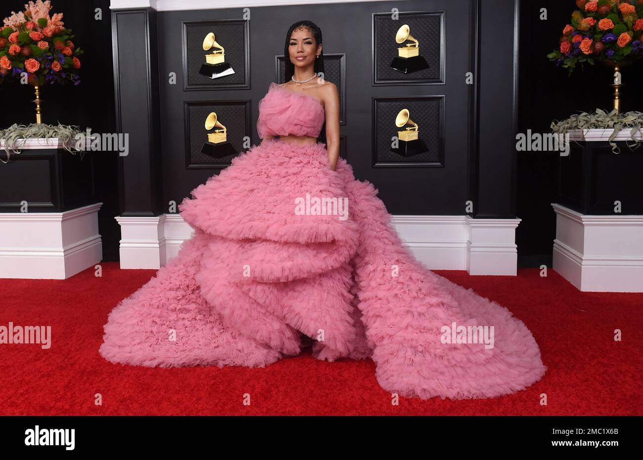 FILE Jhene Aiko Arrives At The 63rd Annual Grammy Awards On Sunday file-jhene-aiko-arrives-at-the-63rd-annual-grammy-awards-on-sunday