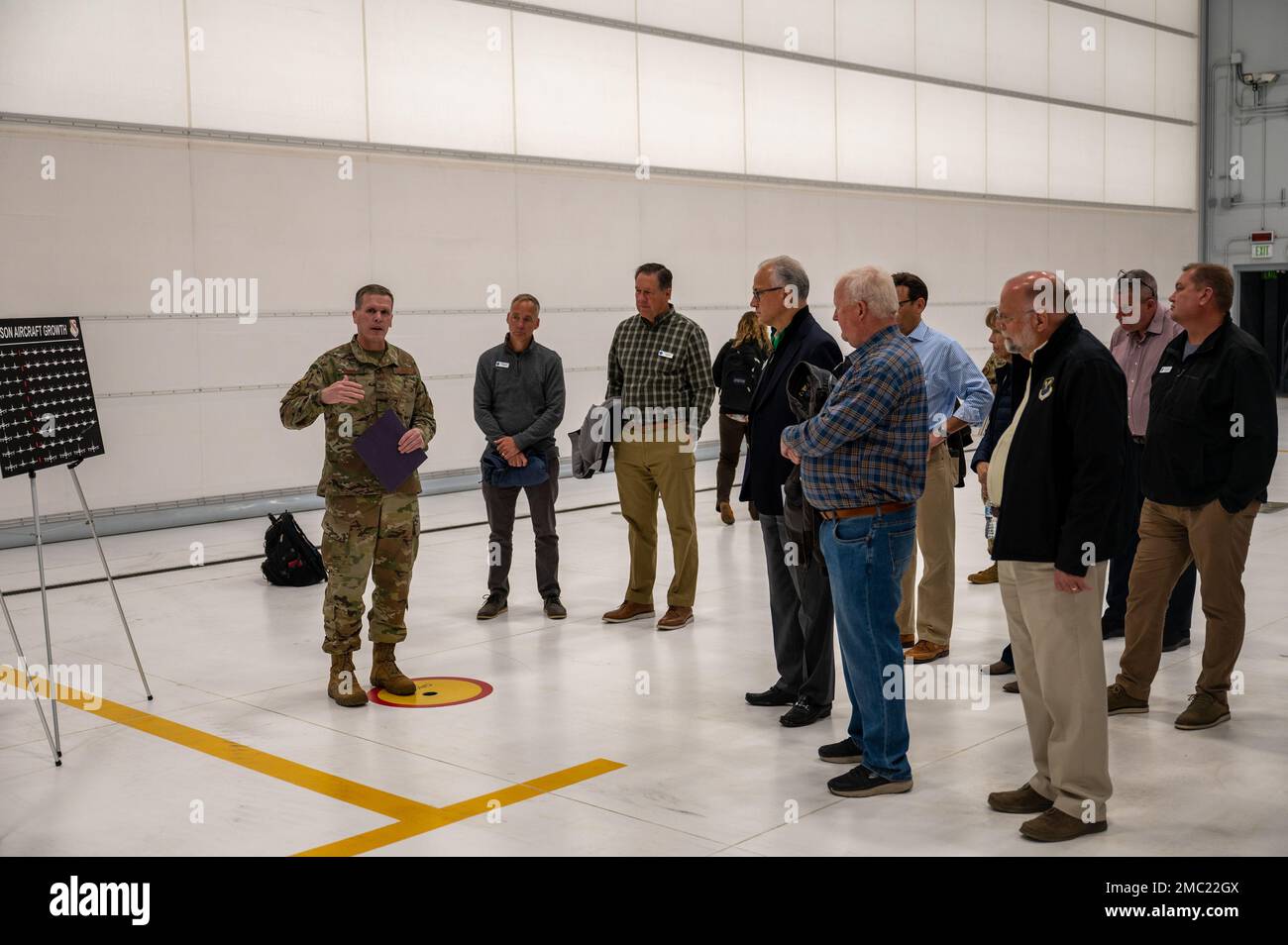 U.S. Air Force Col. Matthew Powell, the 354th Fighter Wing deputy ...
