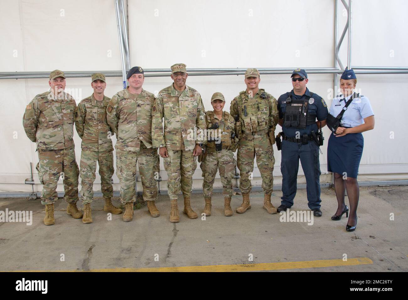 Maxwell AFB, Ala. Air Force Chief of Staff Gen. CQ Brown, Jr., poses