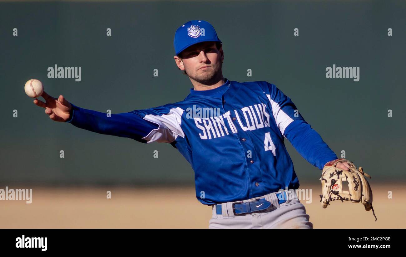 ***Resending this for adjusted size for 16x9*** Saint Louis infielder