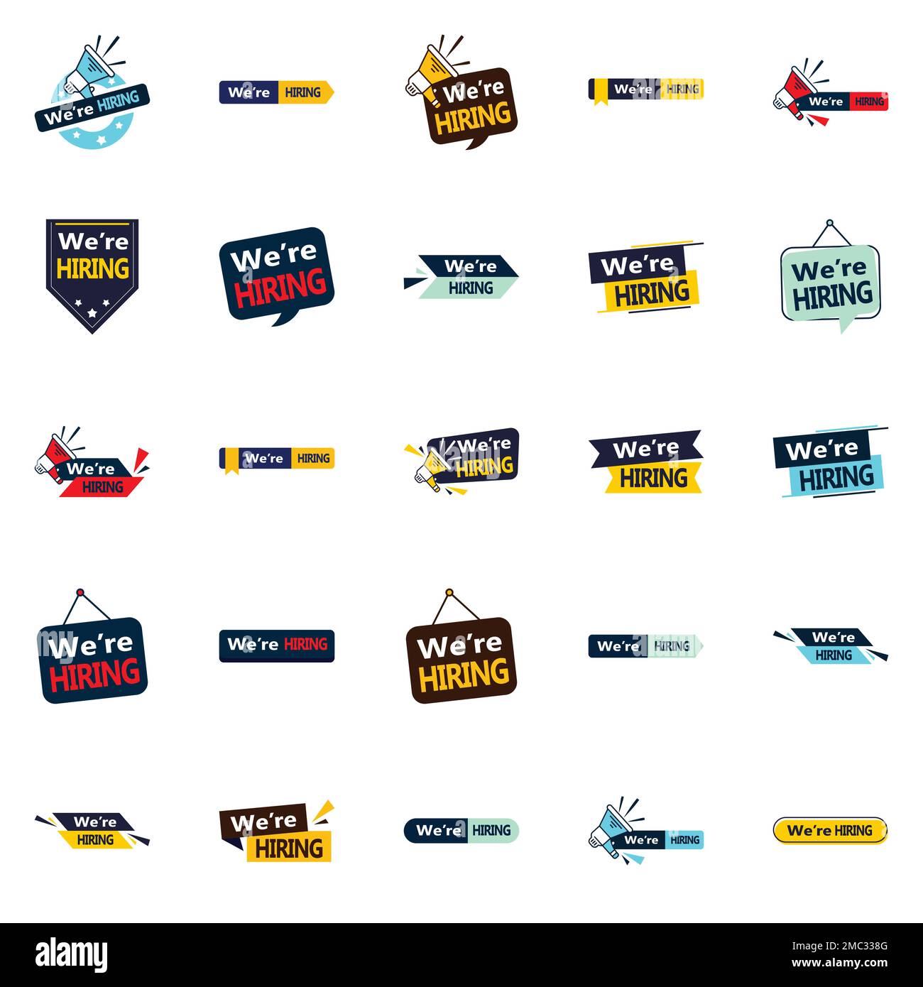 Add Some Pizzazz to Your Hiring Process with These 25 Vector Designs