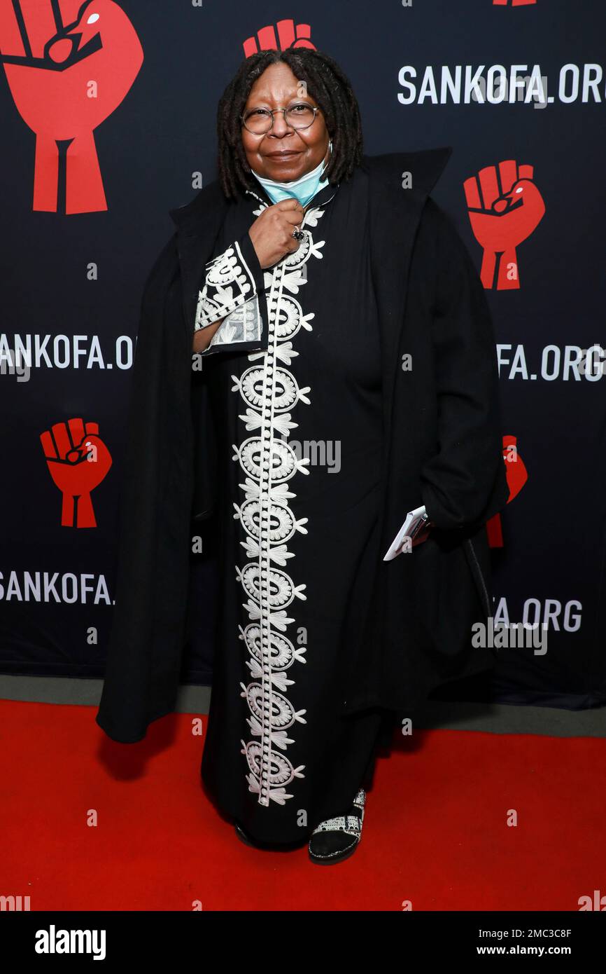 Whoopi Goldberg attends the Harry Belafonte HB95 benefit tribute, in