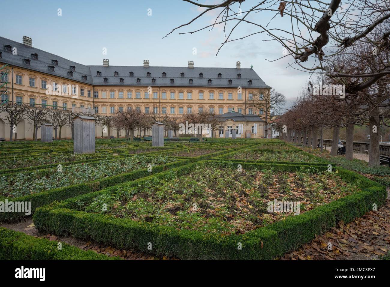 Rose Garden (Rosengarten) at New Residence (Neue Residenz) old Palace