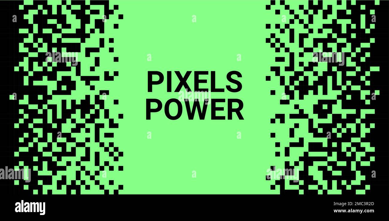 Pixel gradient texture background pattern. Vector pixel halftone