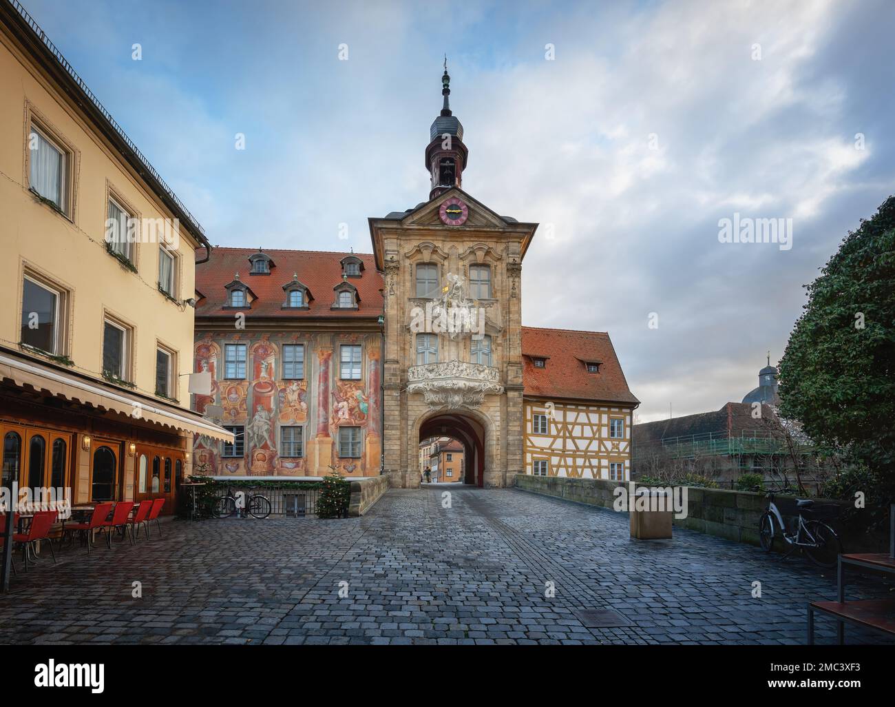 Old Town Hall (Altes Rathaus) - Bamberg, Bavaria, Germany Stock Photo