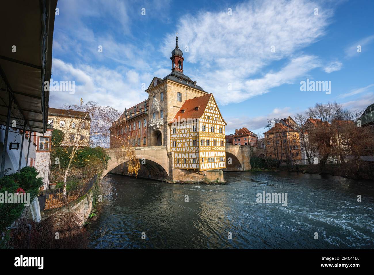 Old Town Hall (Altes Rathaus) - Bamberg, Bavaria, Germany Stock Photo