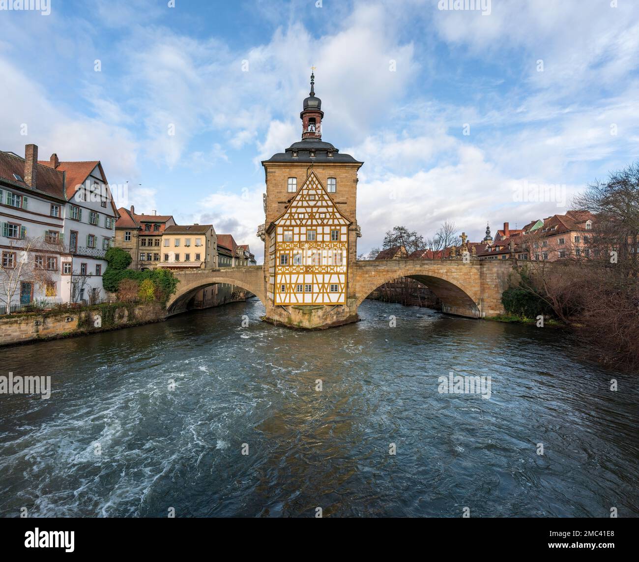 Old Town Hall (Altes Rathaus) - Bamberg, Bavaria, Germany Stock Photo