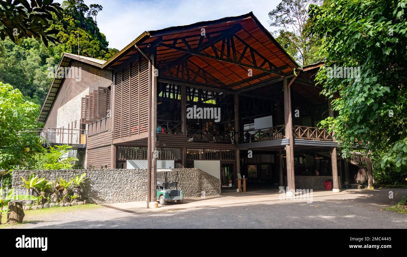 Borneo Rainforest Lodge, Danum Valley, Borneo Stock Photo