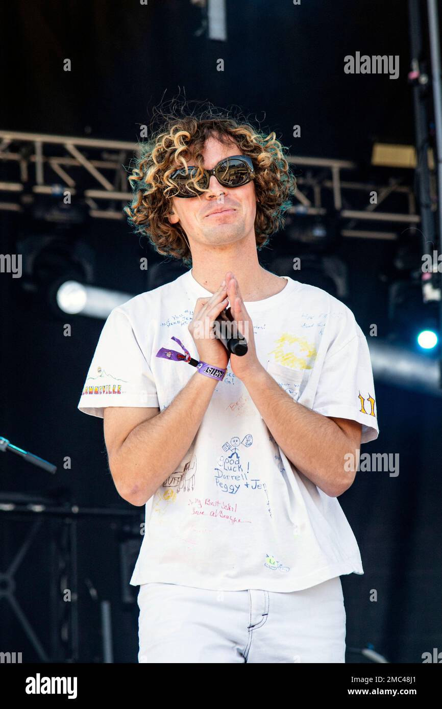 Dawson Daugherty of Almost Monday performs at Innings Festival at Tempe ...