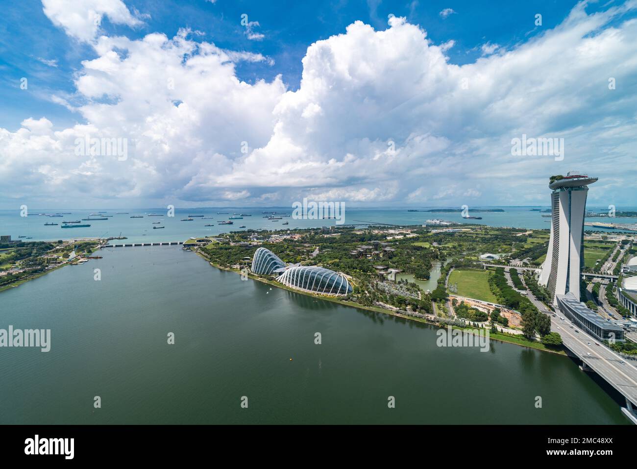 Coastal levee in singapore hi-res stock photography and images - Alamy