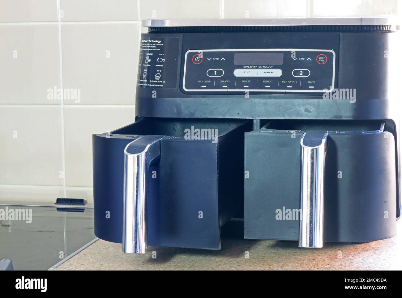 Air fryer, Double trays to cook without using too much fat. These are