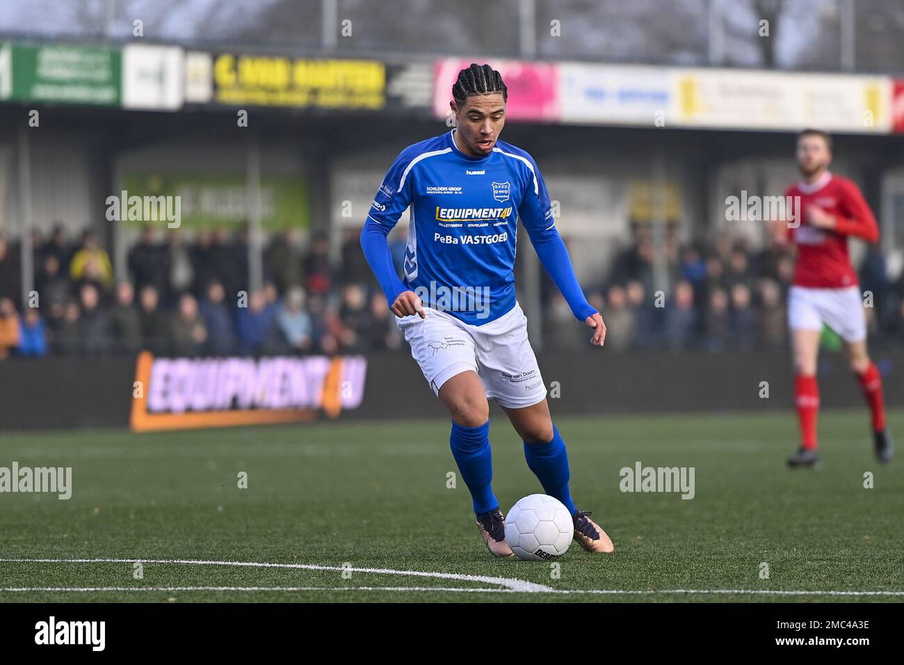 VEENENDAAL 21 01 2023 Sportpark Panhuis Dutch Derde Divisie Football veenendaal-21-01-2023-sportpark-panhuis-dutch-derde-divisie-football