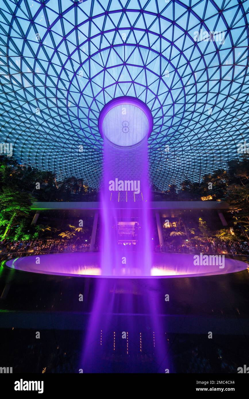 Singapore's changi airport Stock Photo Alamy