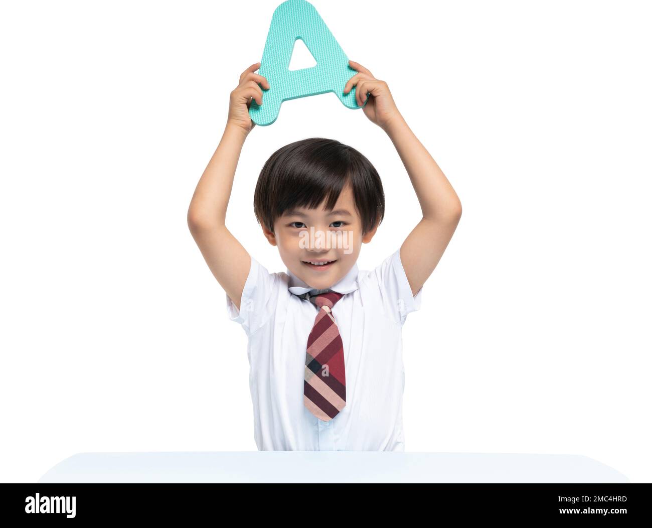 The little boy in learning Stock Photo - Alamy