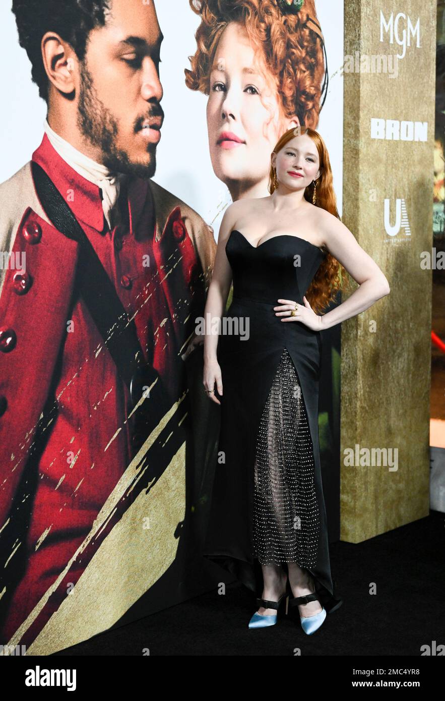 Actor Haley Bennett attends a special screening of "Cyrano" at the SVA