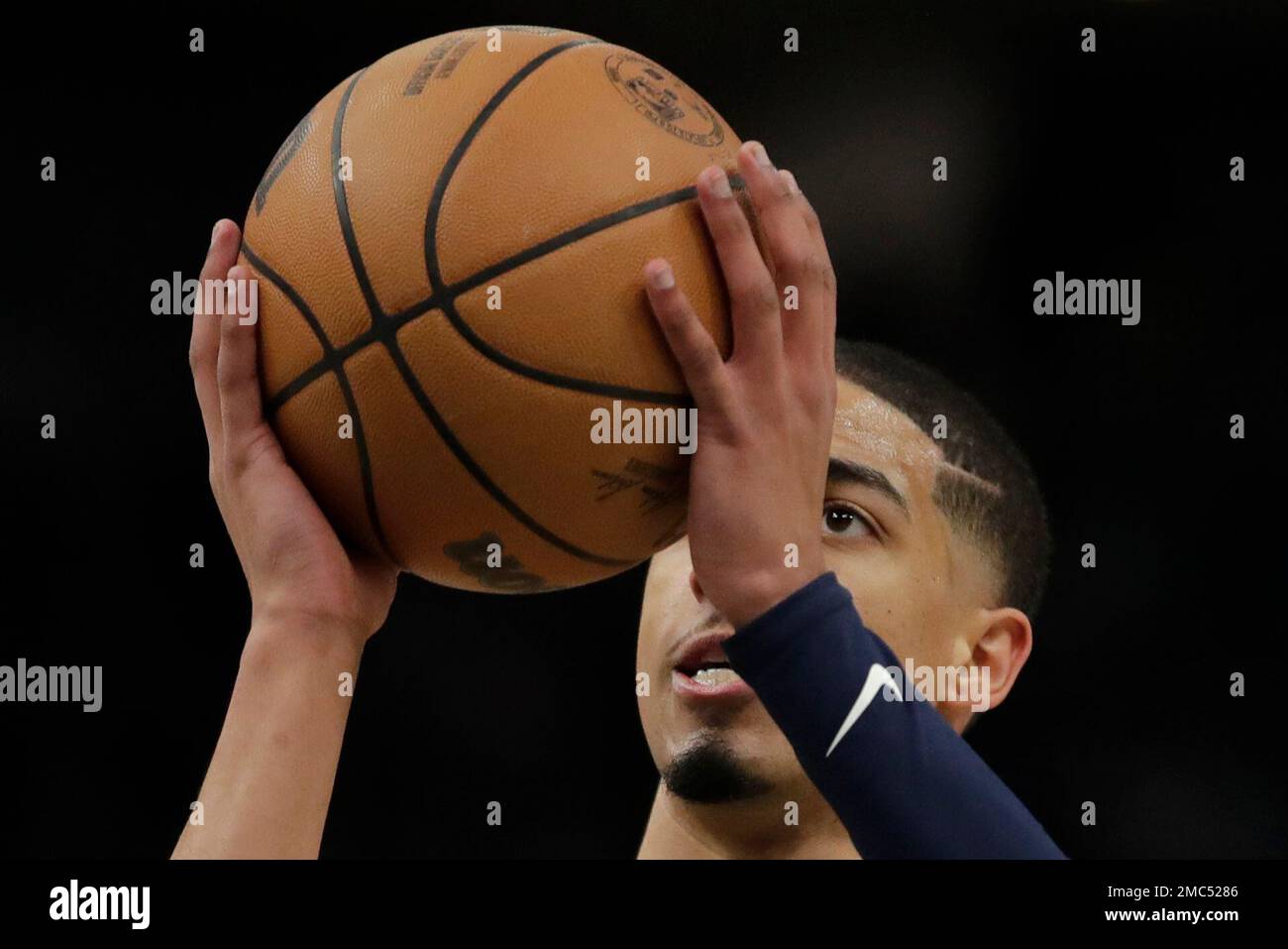 Indiana Pacers' Tyrese Haliburton laughs during the second half of an NBA  basketball game against the Milwaukee Bucks Tuesday, Feb. 15, 2022, in  Milwaukee. (AP Photo/Aaron Gash Stock Photo - Alamy