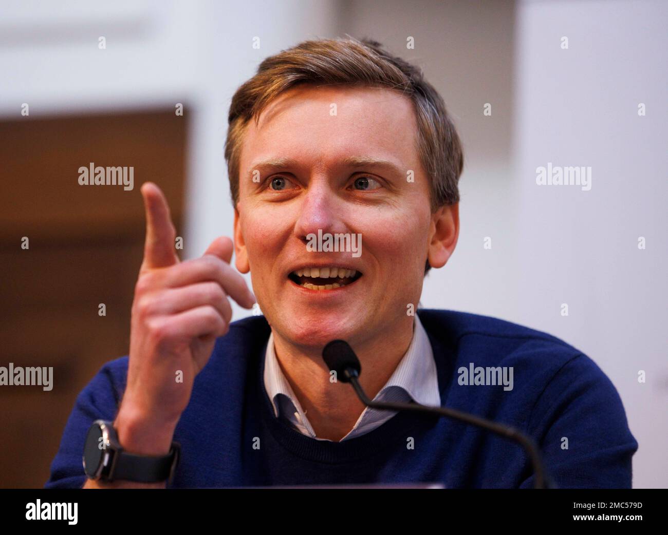 London, UK. 21st Jan, 2023. Torsten Bell, Chief Executive of the