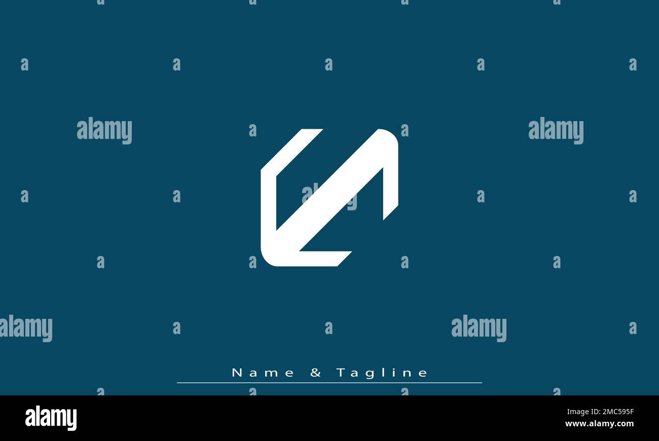 Alphabet letters Initials Monogram logo UC , CU Stock Vector