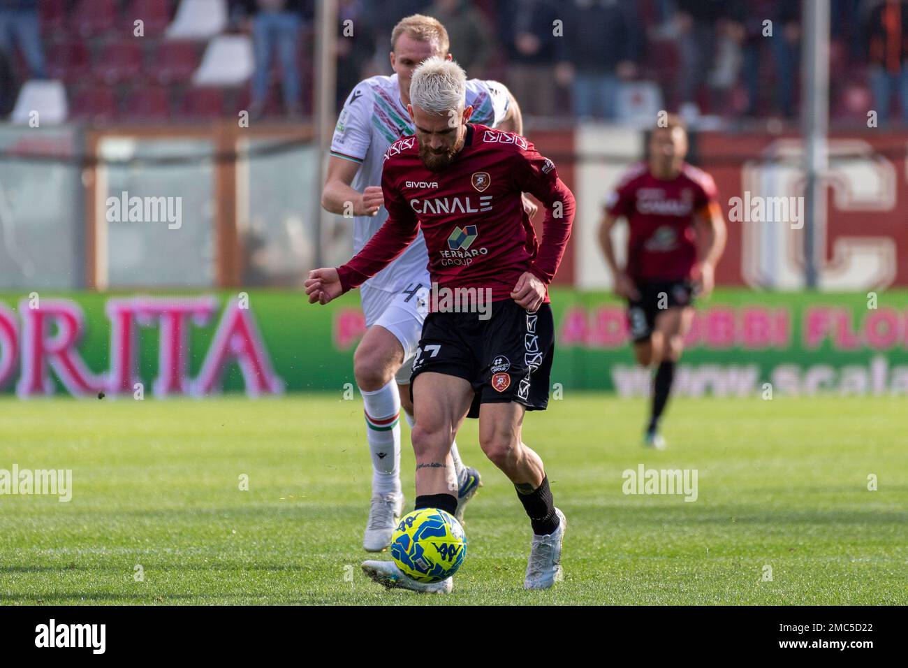 Reggio Calabria, Italy. 21st Jan, 2023. Reggina team during Reggina 1914 vs  Ternana Calcio, Italian soccer Serie B match in Reggio Calabria, Italy,  January 21 2023 Credit: Independent Photo Agency/Alamy Live News