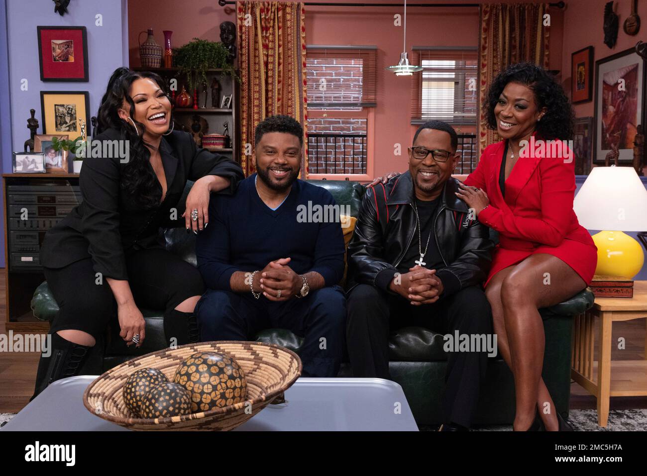 Tisha Campbell, Carl Anthony Payne II, Martin Lawrence, and Tichina(02)