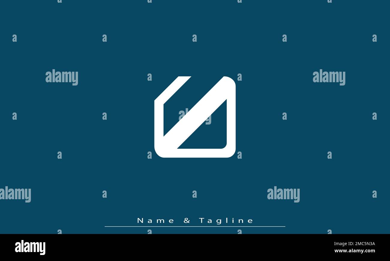 Alphabet letters Initials Monogram logo UD , DU Stock Vector
