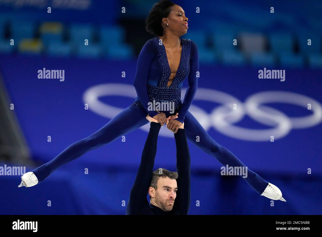 Vanessa James And Eric Radford Of Canada Compete In The Pairs Free