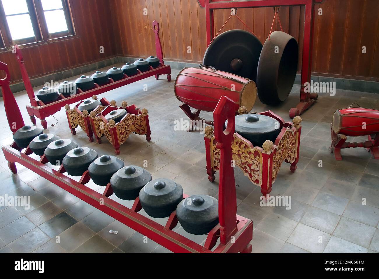 Java Indonesia Instruments Gamelan instruments, Royal Palace of Yogyakarta, Kraton Ngayogyakarta ...