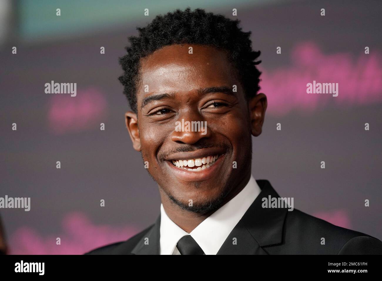 Damson Idris, star of "Snowfall," is interviewed at the season five