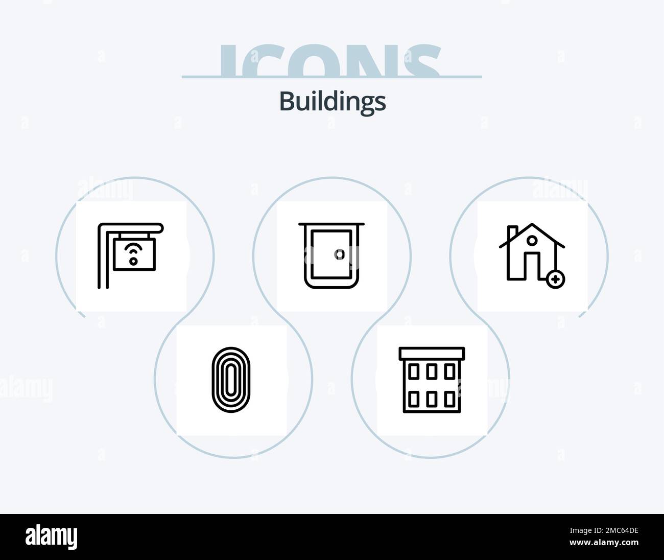 New office towers Stock Vector Images Alamy