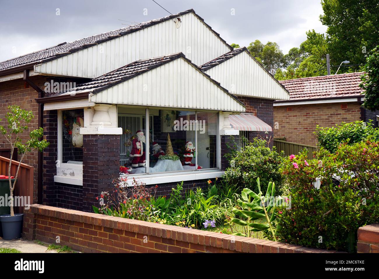 Sydney, NSW Australia 13122019 House with christmas decorations