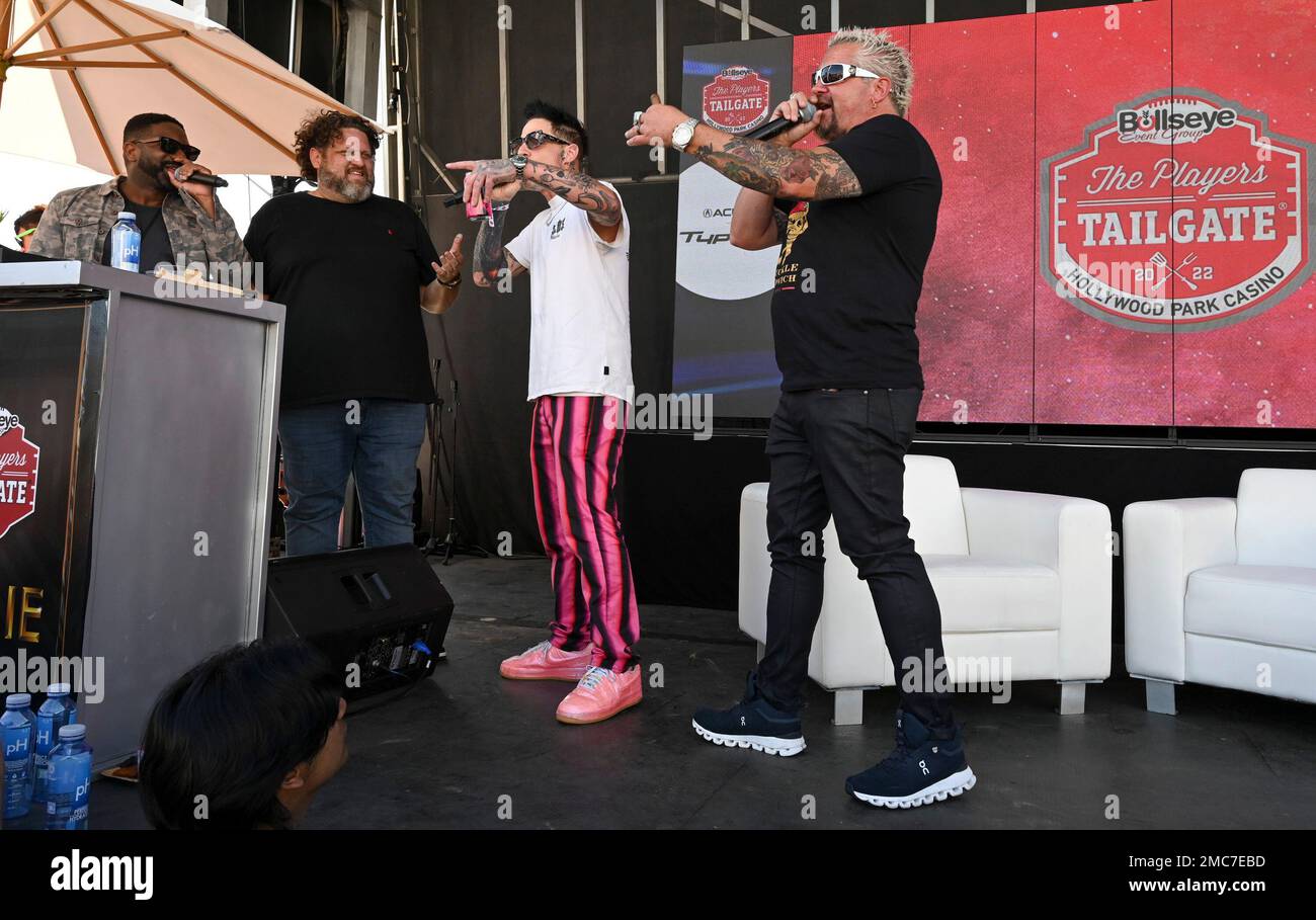 IMAGE DISTRIBUTED FOR BULLSEYE EVENT GROUP From left, DJ Irie, Chef