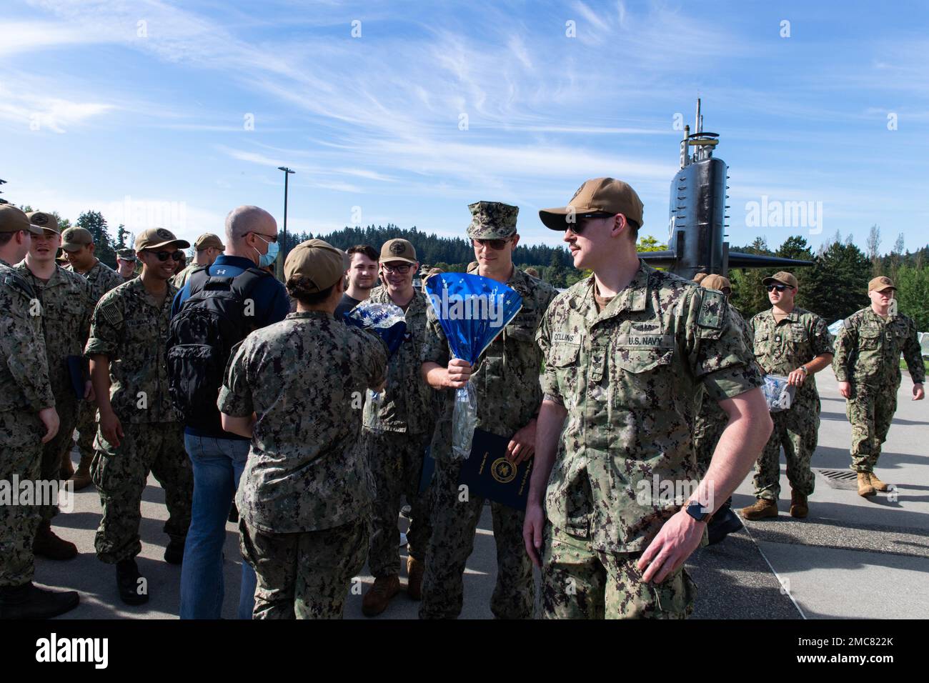 Trfb KEYPORT, Wash. (June 27, 2022) – Sailors assigned to Trident Refit ...