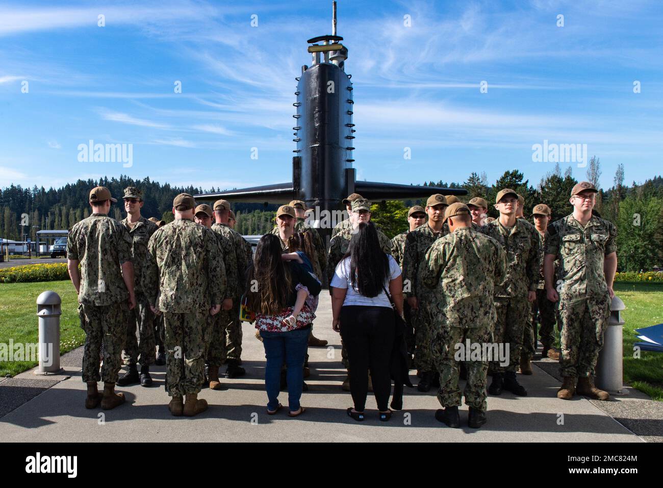 Trfb KEYPORT, Wash. (June 27, 2022) – Sailors assigned to Trident Refit ...